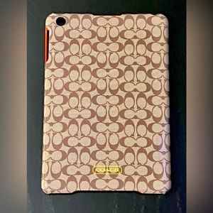 iPad mini Coach plastic case